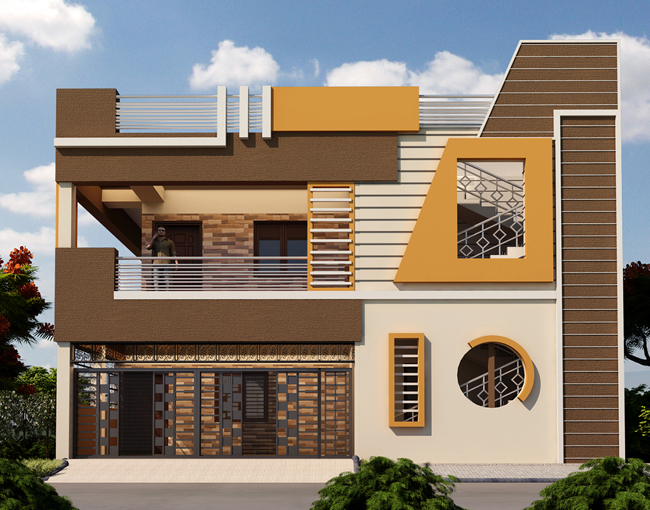 Karanodai builders are constructing modern homes with great architecture