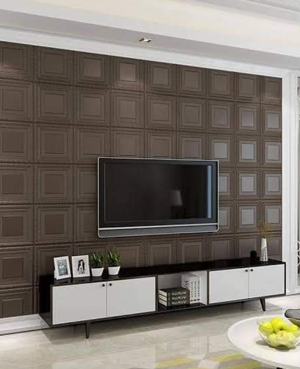 Customized interior theme design for TV unit  by Top residential builders in Karanodai