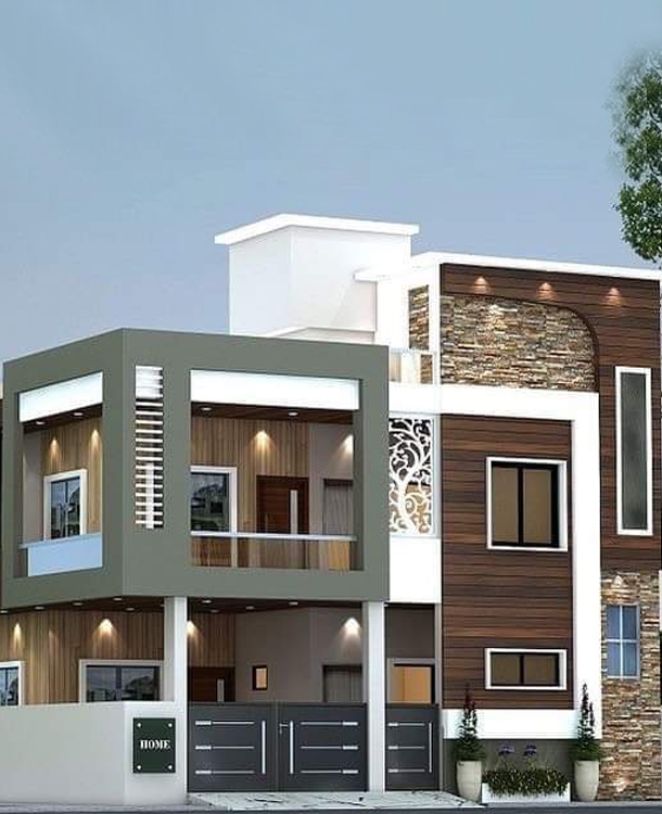 Modern house construction by Affordable Residential Builders in Redhills