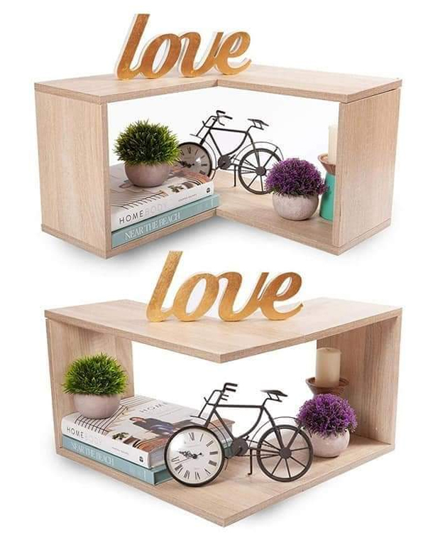 Premium wall rack and wooden shelf design by Affordable Residential Builders in Redhills