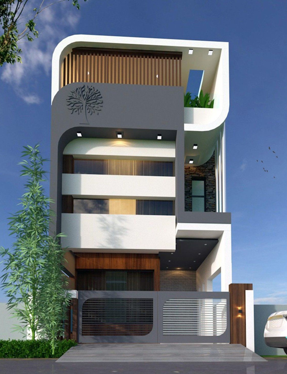 Builders in Redhills are constructing modern residential houses